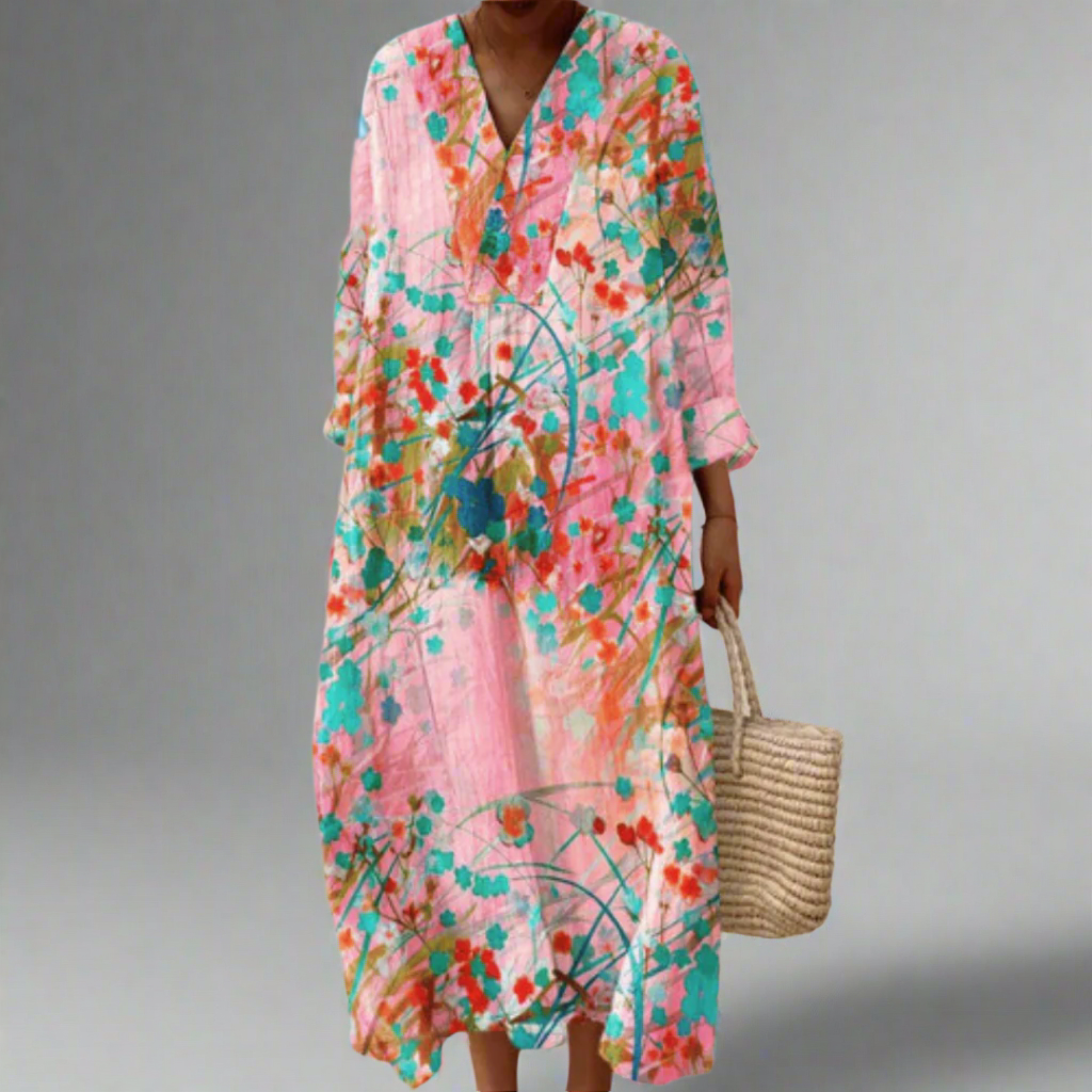 Amy | Elegant Geometric Dress