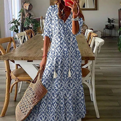 Marianne | Boho Belly-Covering Dress