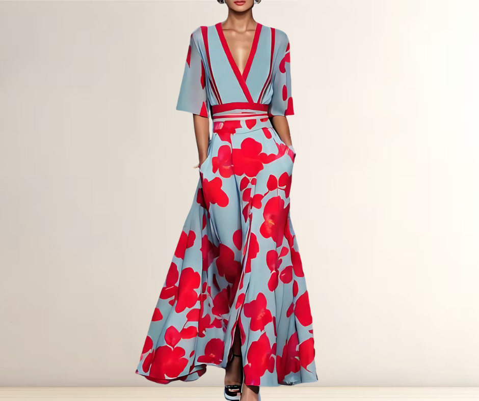 LUNA | ELEGANT LIGHT DRESS WITH SLEEVES