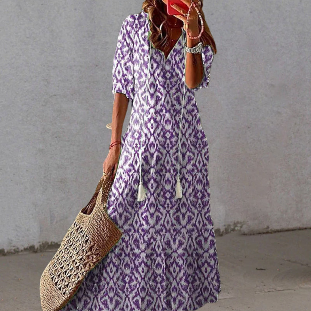 Marianne | Boho Belly-Covering Dress