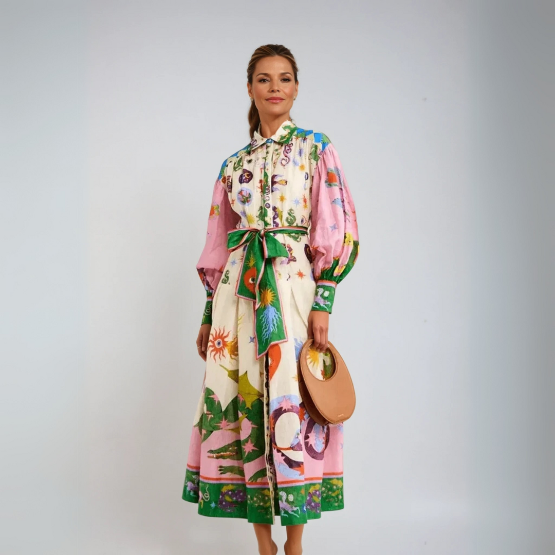 Clara | Chic Italian Maxi Dress