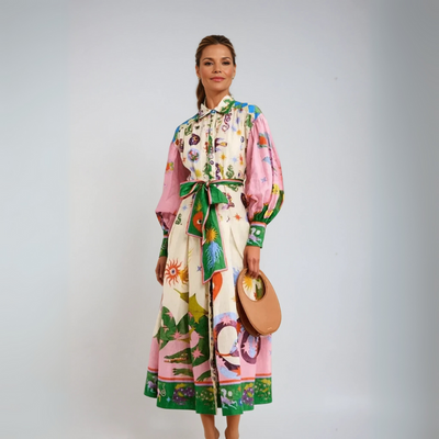 Clara | Chic Italian Maxi Dress