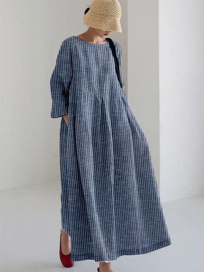 OLIVIA | VINTAGE STRIPED DRESS