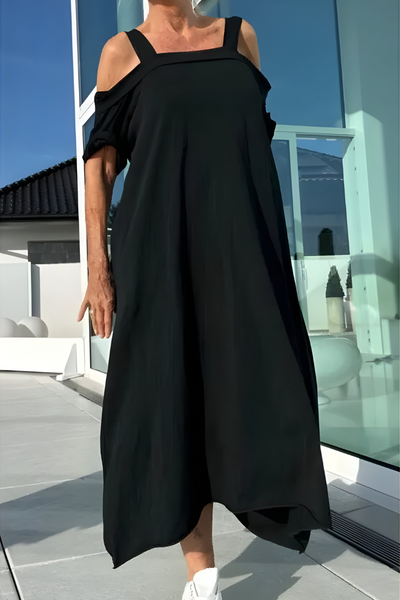 Mary | Long Off-Shoulder Summer Dress