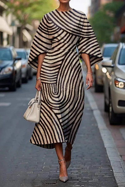 Melody | Elegant Dress with Round Neck