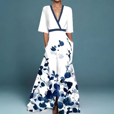 Maeve | Elegant Floral Wrap Dress