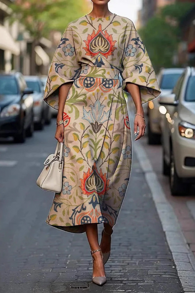 Melody | Elegant Dress with Round Neck
