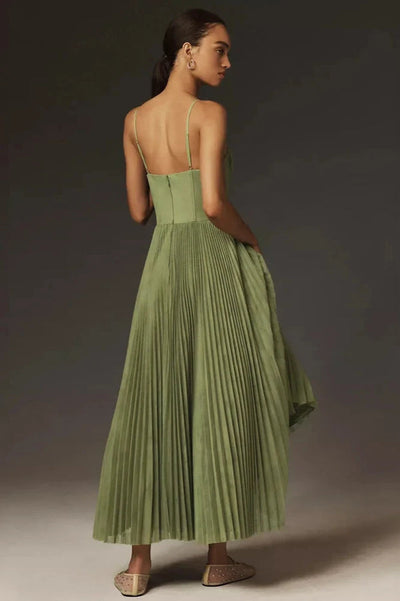 Catherine | Pleated Tulle Dress