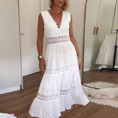 Sienna | Dress with V-Neck