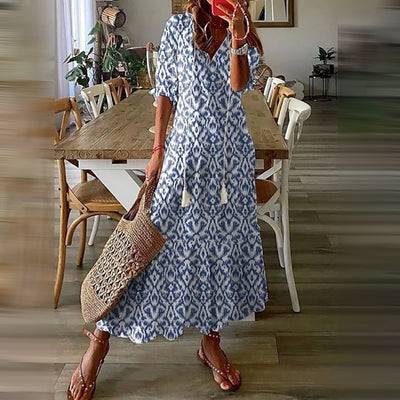 Juliette | Maxi Boho Dress with Elegant Retro Charm