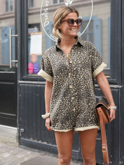 Nikki | Leopard Print Jumpsuit