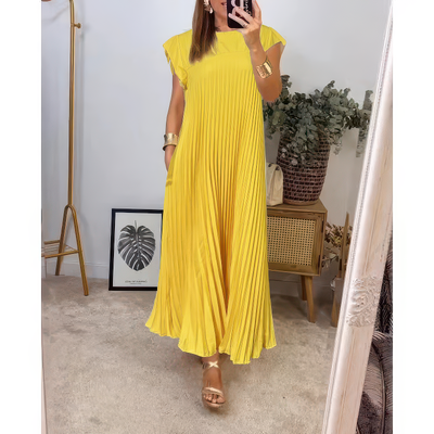 Clarissa | Elegant Long Dress in Classic Style