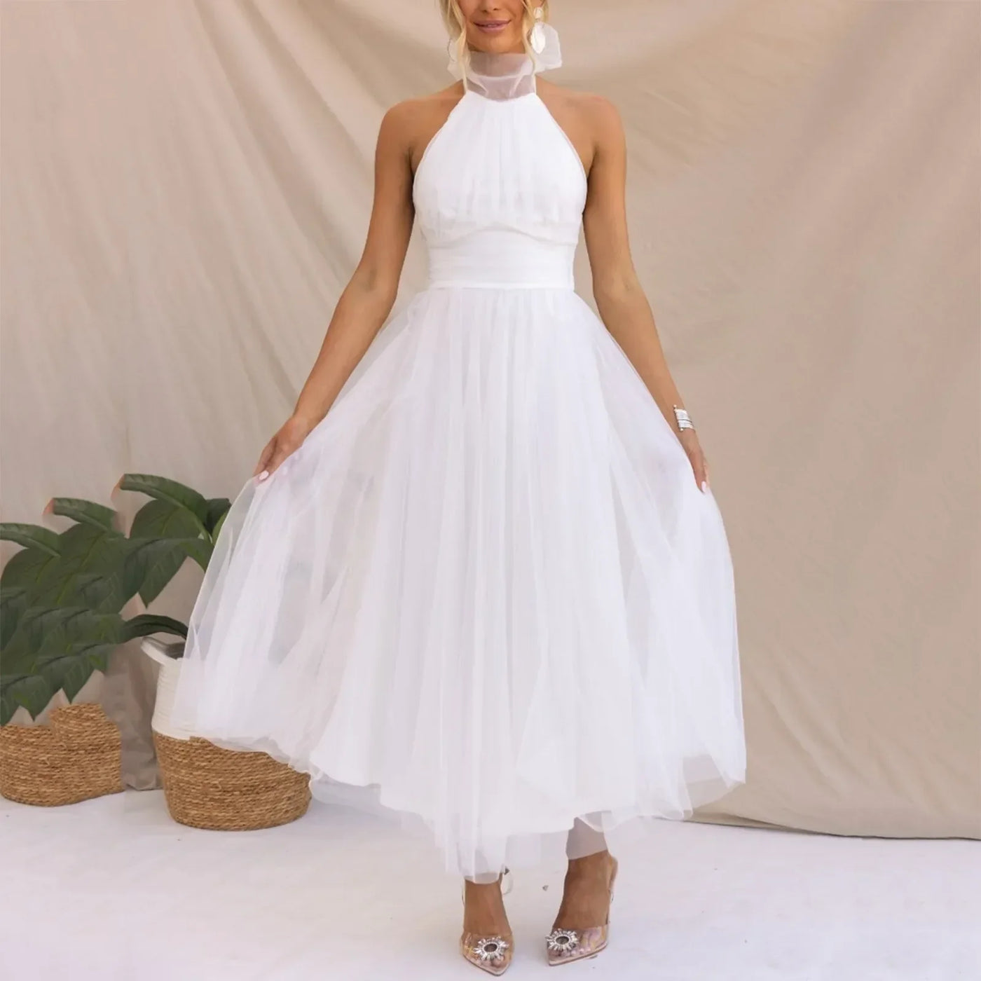 Adeline | Elegant Sleeveless Dress