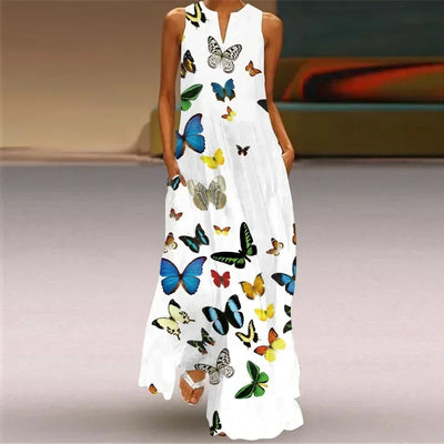 Aurelia | Butterfly Bloom A-Line Dress
