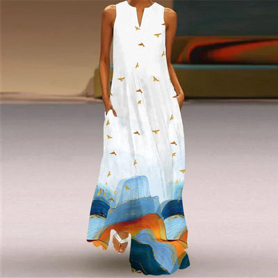 Aurelia | Butterfly Bloom A-Line Dress