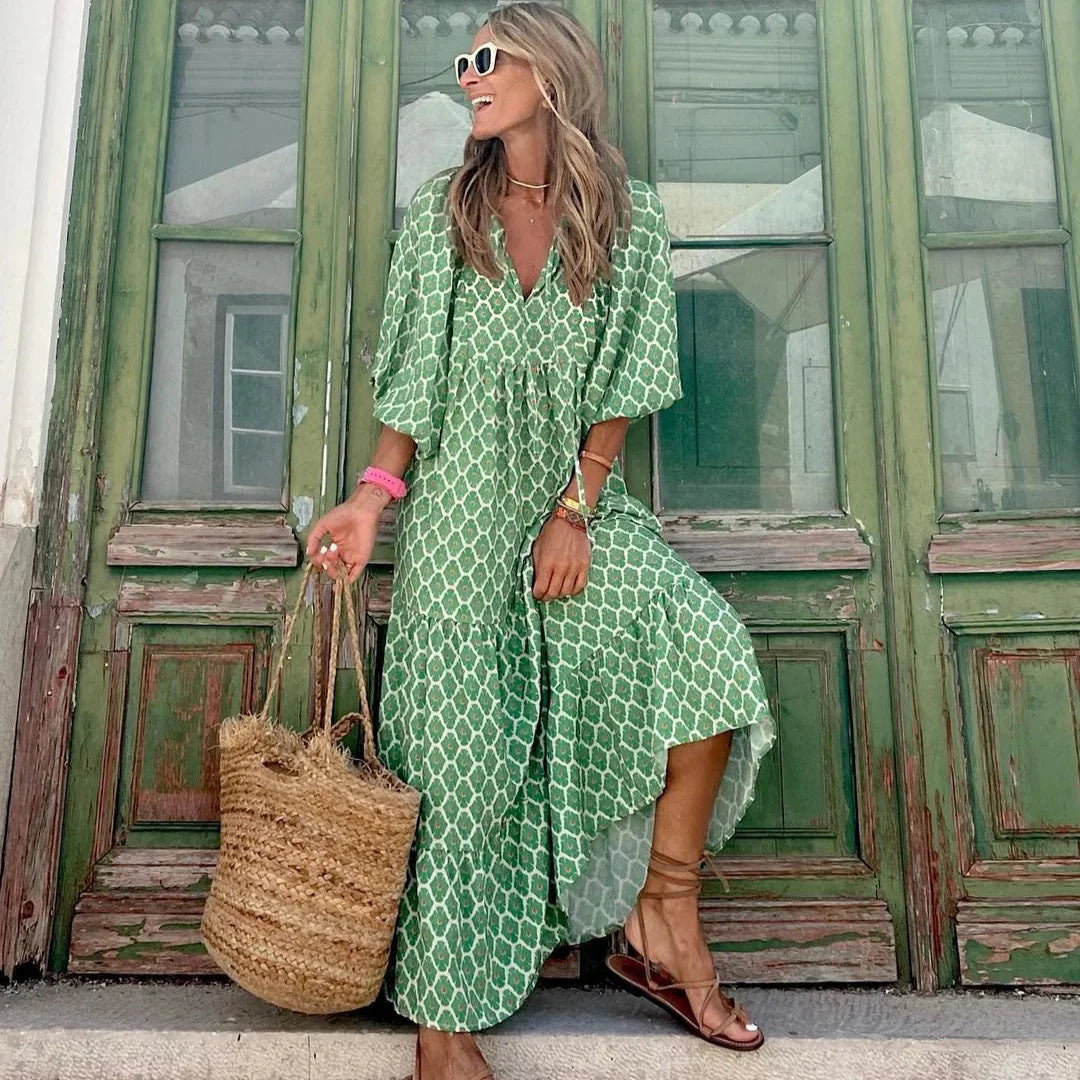 Elsie | Maxi Bohemian Dress