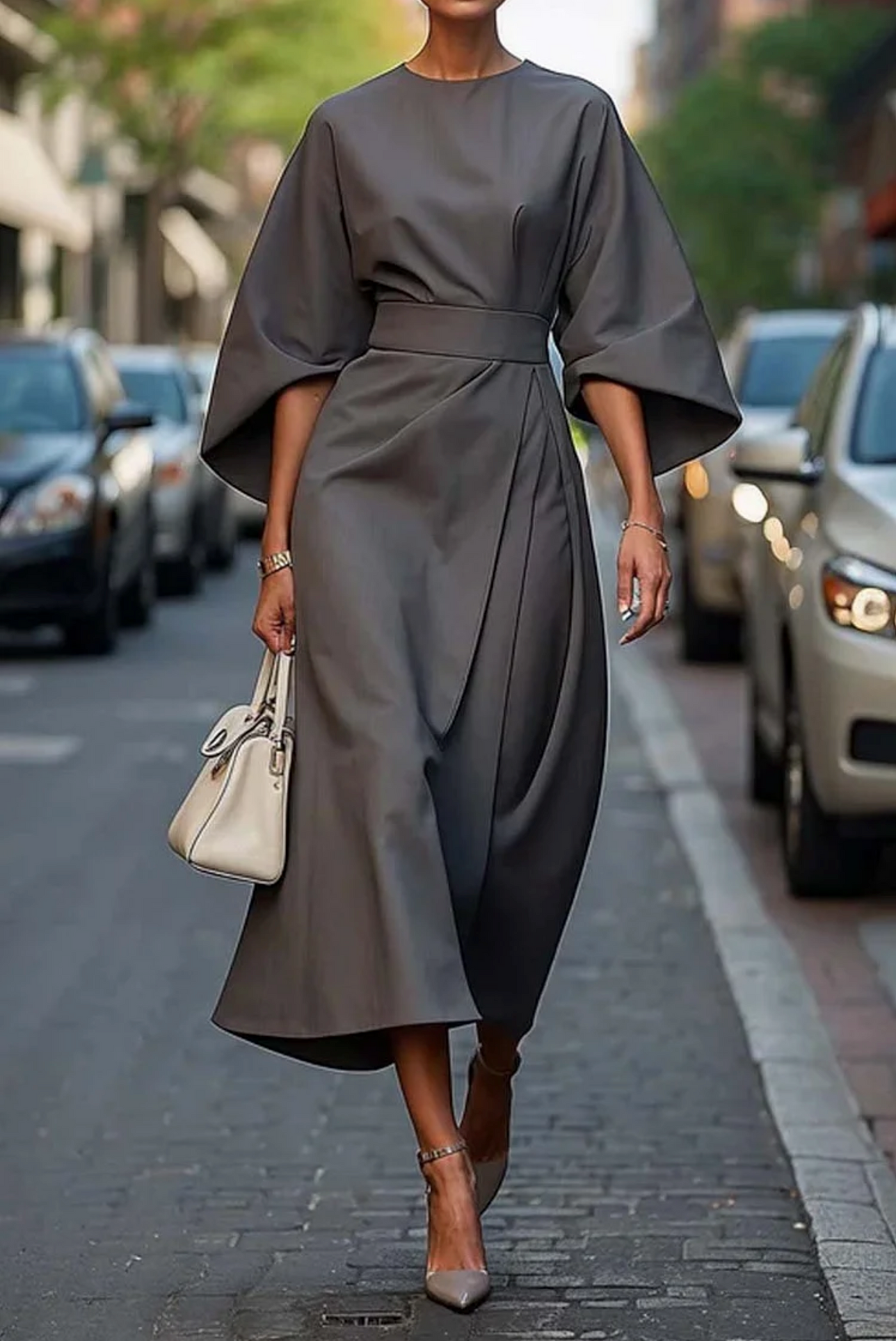 Keira | Wide Sleeve Dress