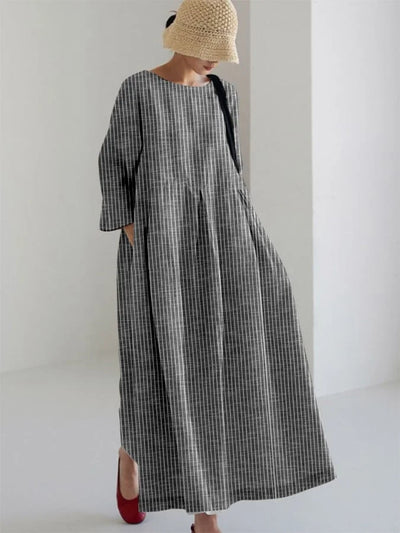 OLIVIA | VINTAGE STRIPED DRESS