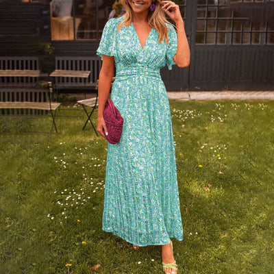 Amelia | Elegant Floral Maxi Dress