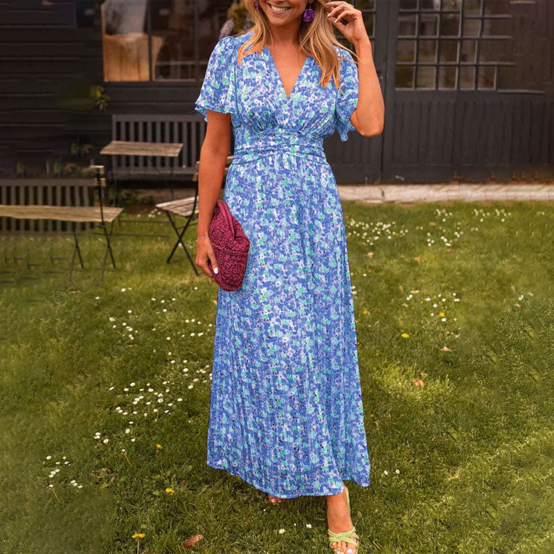 Amelia | Elegant Floral Maxi Dress