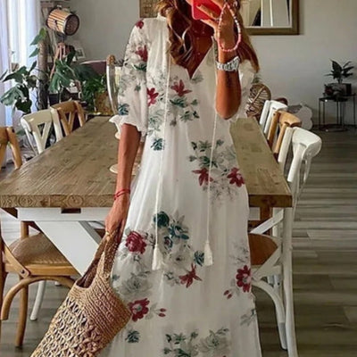 Marianne | Boho Belly-Covering Dress